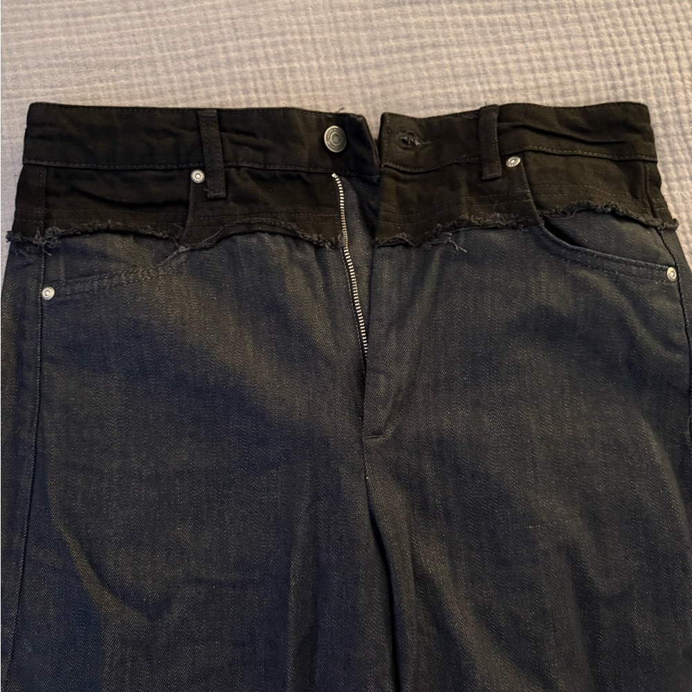 Zara Women's Black Relaxed Jeans